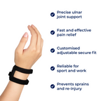 Pain Relief & Ulnar Stabilisation – Adjustable Breathable Comfort – Daily Use & Sports Recovery