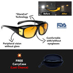 Headlight Drive Glasses with Anti-Glare Technology Drive Safely at Night