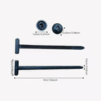 Universal nylon cable tie buckle for automobiles