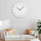 Large Wall Clock Wood Modern | Minimalistic Wall Design