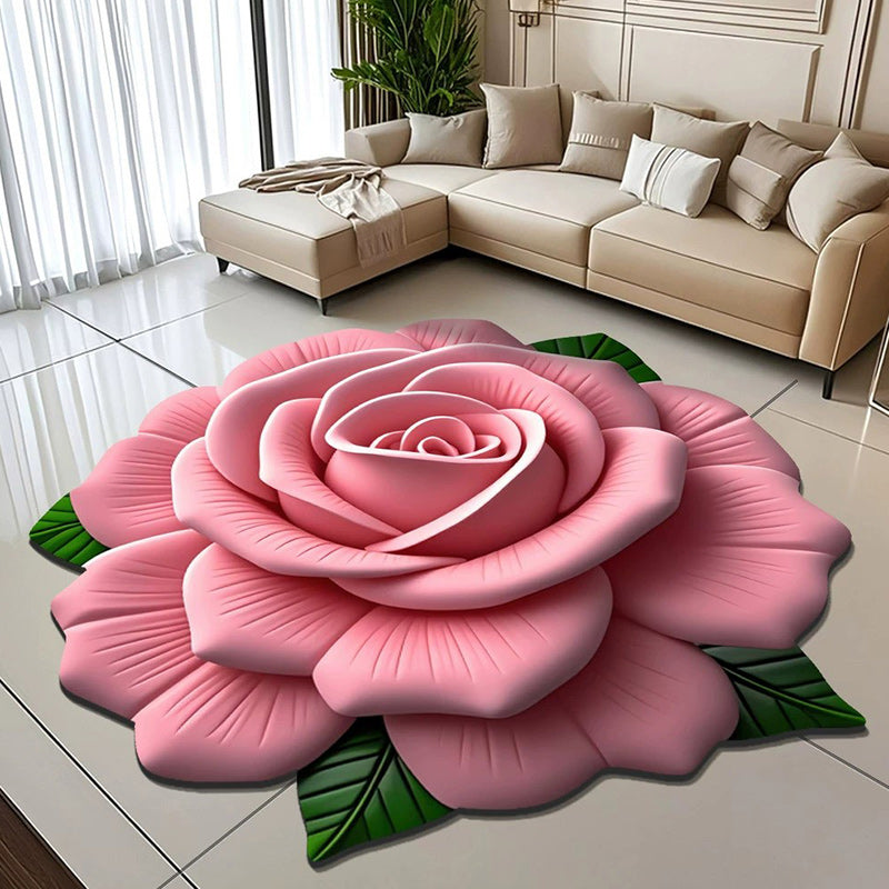 FloraLux Elegant Floor Mat | Plush comfort with diatomaceous earth for quick-drying elegance
