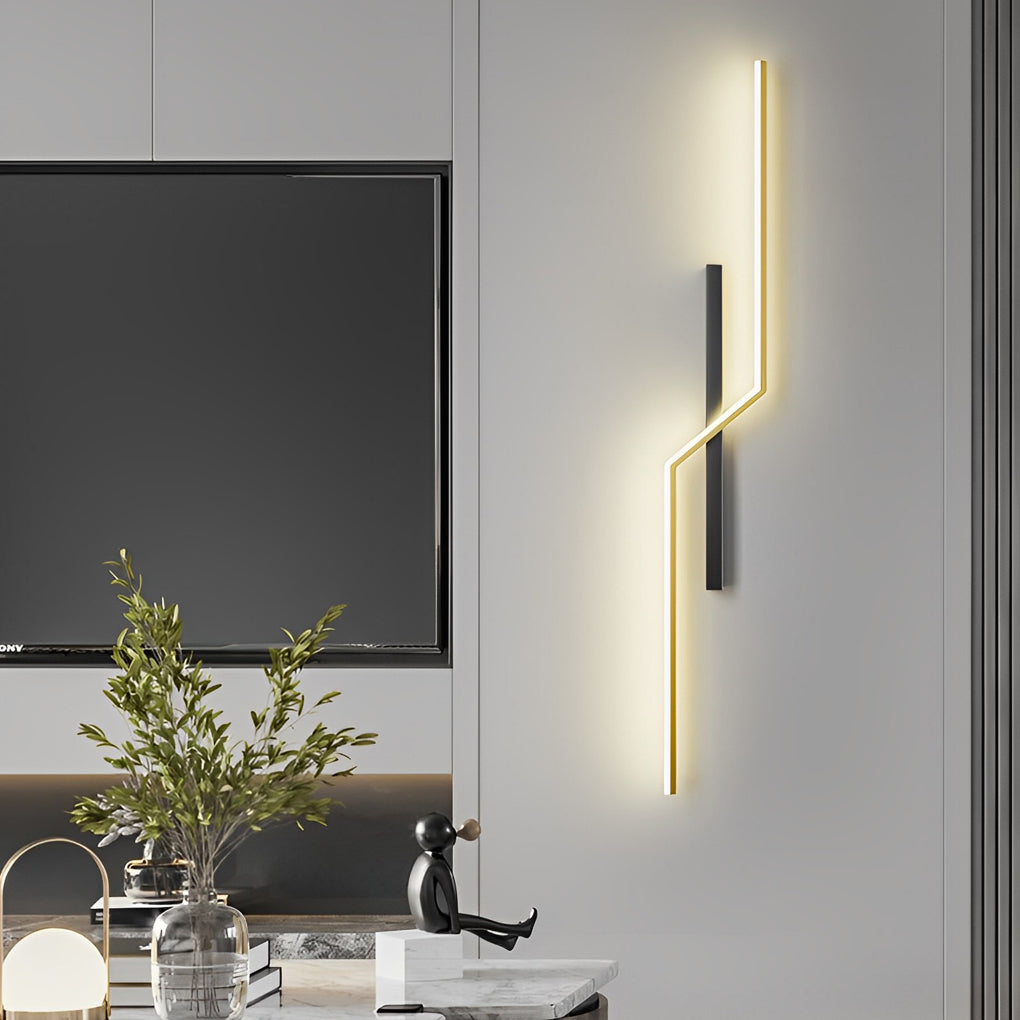 Lines Creative LED Modern Minimalist Wall Lamp Decorative Wall Lights Lighting