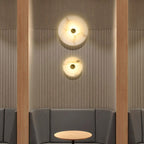 Combination of acrylic and marble in designer light!