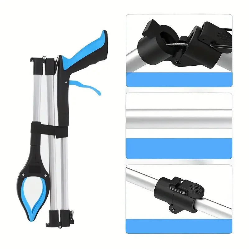 Foldable Gripper with 360° Rotating Clip