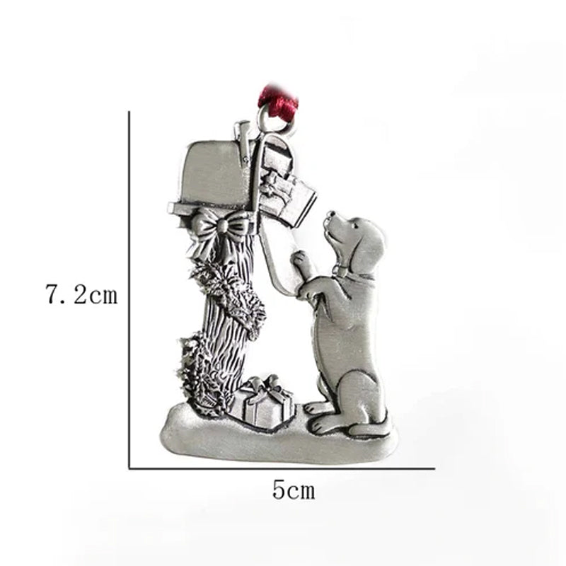 Solid Tin Christmas Decoration