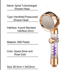 3 Fashion Adjustable Turbo Shower