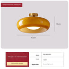 LED Persimmon Pendant Light - Minimalist Rodless/Stemless Design