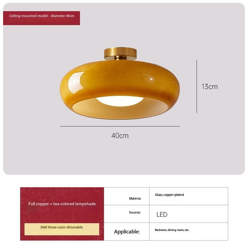LED Persimmon Pendant Light - Minimalist Rodless/Stemless Design