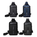 Multi-purpose chest pocket with charging port