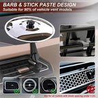 Car air vent decoration – mini drum cymbals