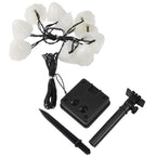 LED Solar String Lights Ground Stake Mushroom Lights