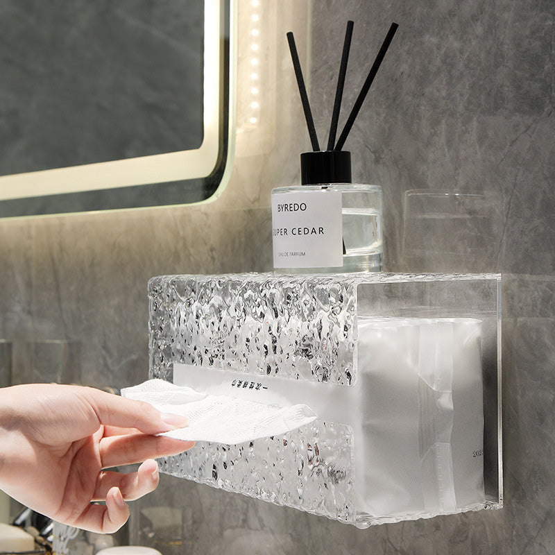 Multifunctional Glacier Pattern Textile Box