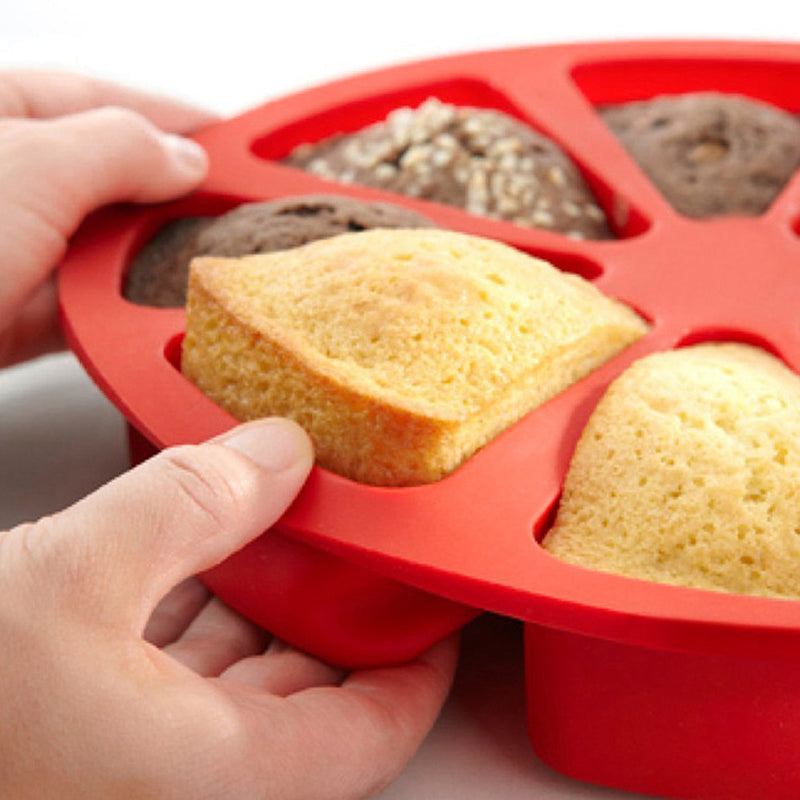 Triangle non-stick silicone cake pan