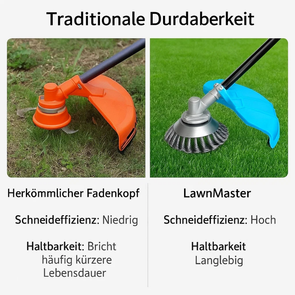 Grass Cutting Turbo Head – Universal 6-Blade Weed Brush for Trimmers