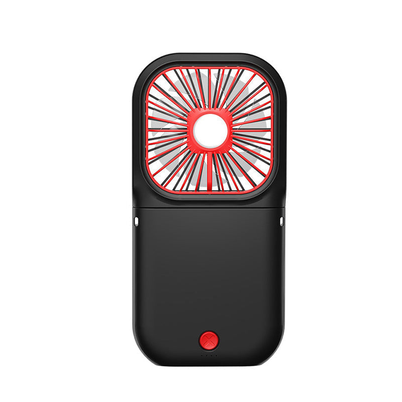 Portable hanging neck fan