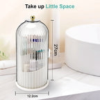 Sliding cover toothbrush storage box