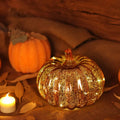 HarvestGlow Hand-Blown Glass Lamp