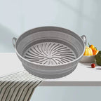 Air fryer grill pan made of silicone