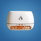 Relieves Dry Air and Aids Sleep – Himalayan Salt Crystal, Quiet Mist and Calming Home Air Wellness
