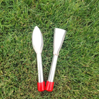 Stainless Steel Weeding Tool and Trowel – Garden Tools with Wooden Handles