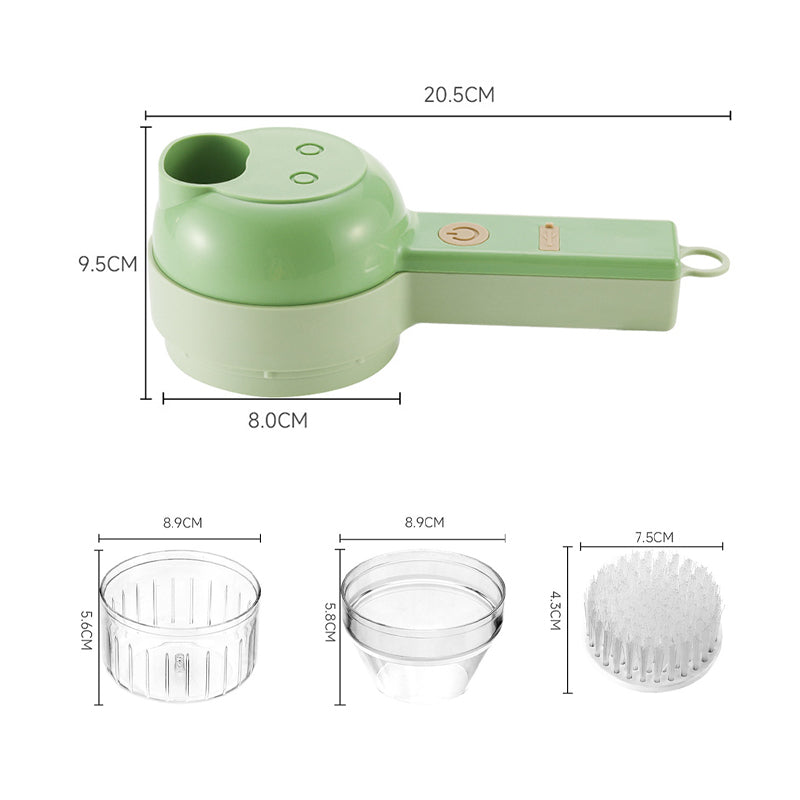 Multifunctional cordless electric grinder