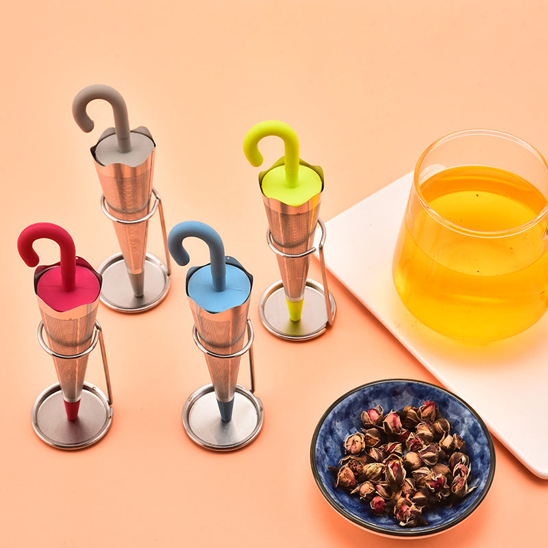 Stainless Steel Tea Filter Umbrella