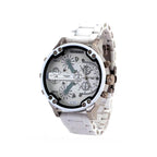 Stainless Steel Chronograph Quartz Watch