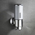 Wall Mounted Soap Dispenser | SudsStation Bathroom Organizer | Stainless Steel & ABS | 16.9 fl oz | Set of 1–3