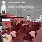Wireless security camera without cables with light bulb