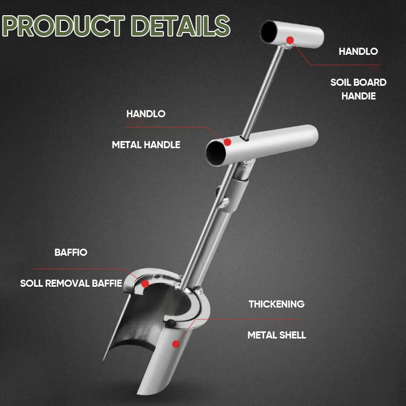 Multifunctional Planting and Transplanting Hole Punch