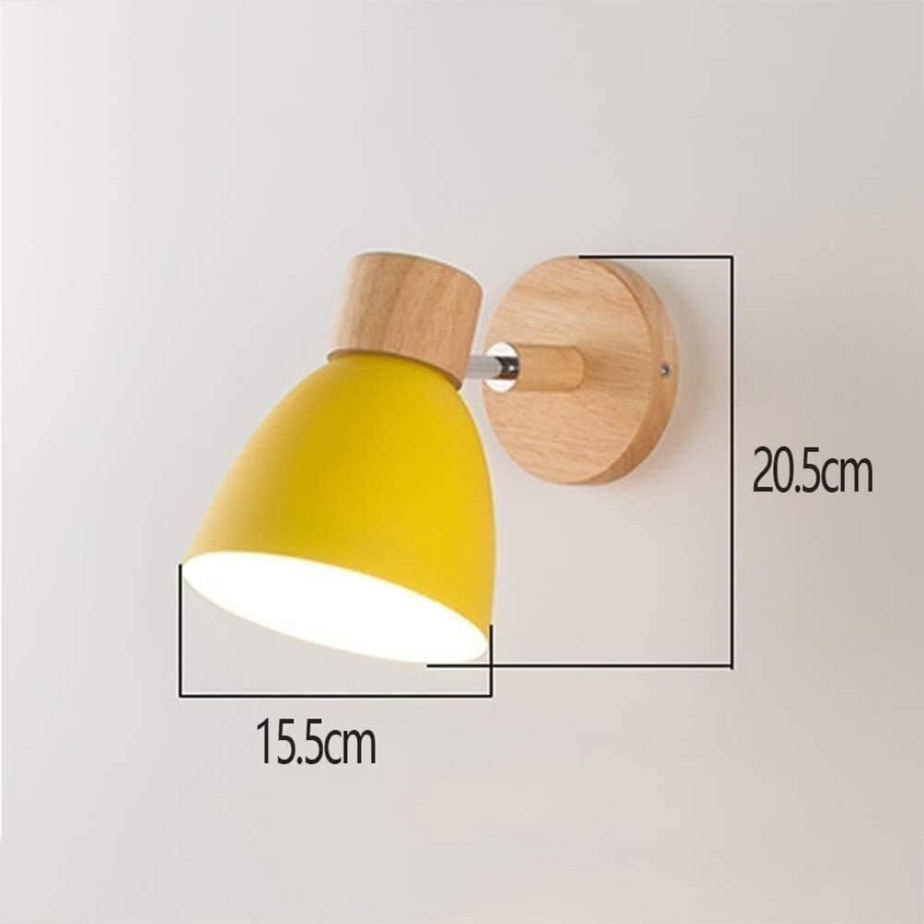 ChromaWood Scandinavian Design Wall Lamp Stylish