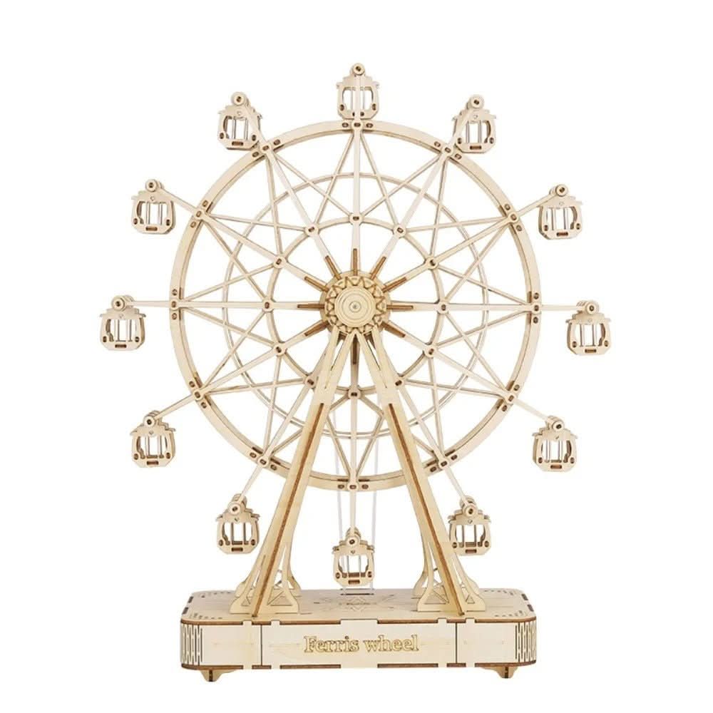 3D wooden model Ferris wheel to build yourself