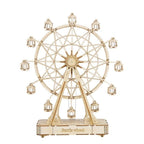 3D wooden model Ferris wheel to build yourself