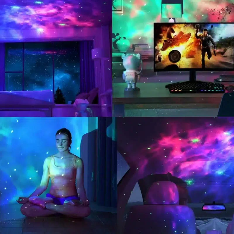 Astronaut Galaxy Projector Multiple Modes Galaxy Night Light with Remote Control