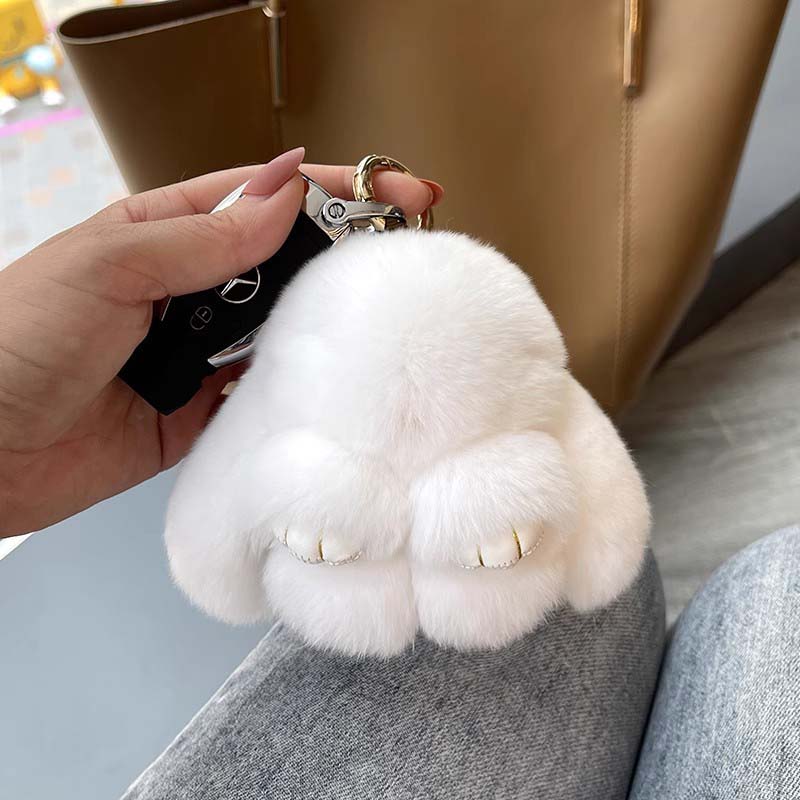 Handmade Soft Bunny PomPom Charms (Boxed Edition)