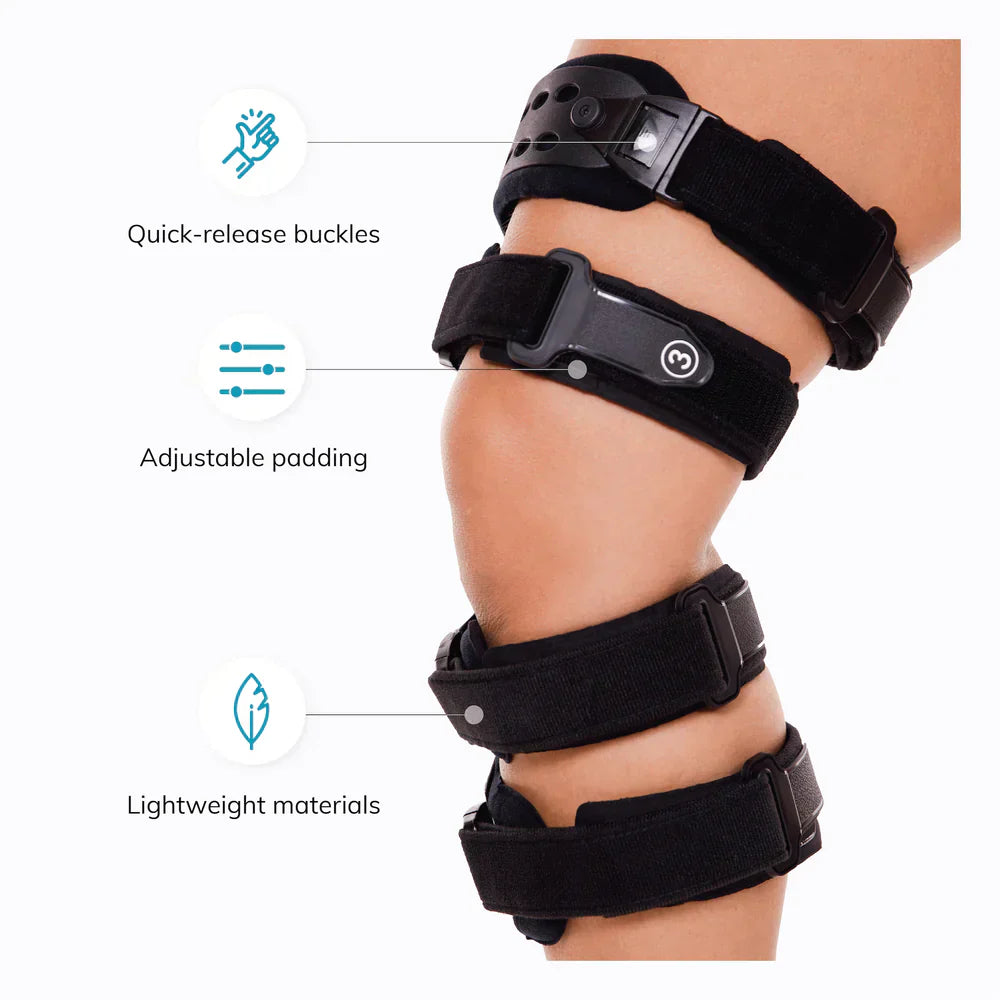 Osteoarthritis Relief Knee Brace | Medial and Lateral OA Support for Bone-on-Bone Arthritis Pain