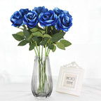 10 pieces silk roses