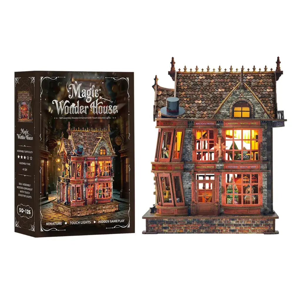 Magic Wonder House DIY Mini House Kit l DIY Miniature Kit
