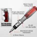 11-in-1 Ratchet Screwdriver for Hard-to-Reach Places