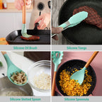 11-Piece: Silicone Cookware Set