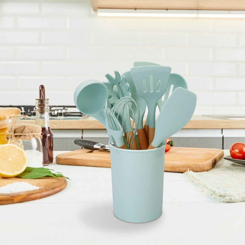 11-Piece: Silicone Cookware Set