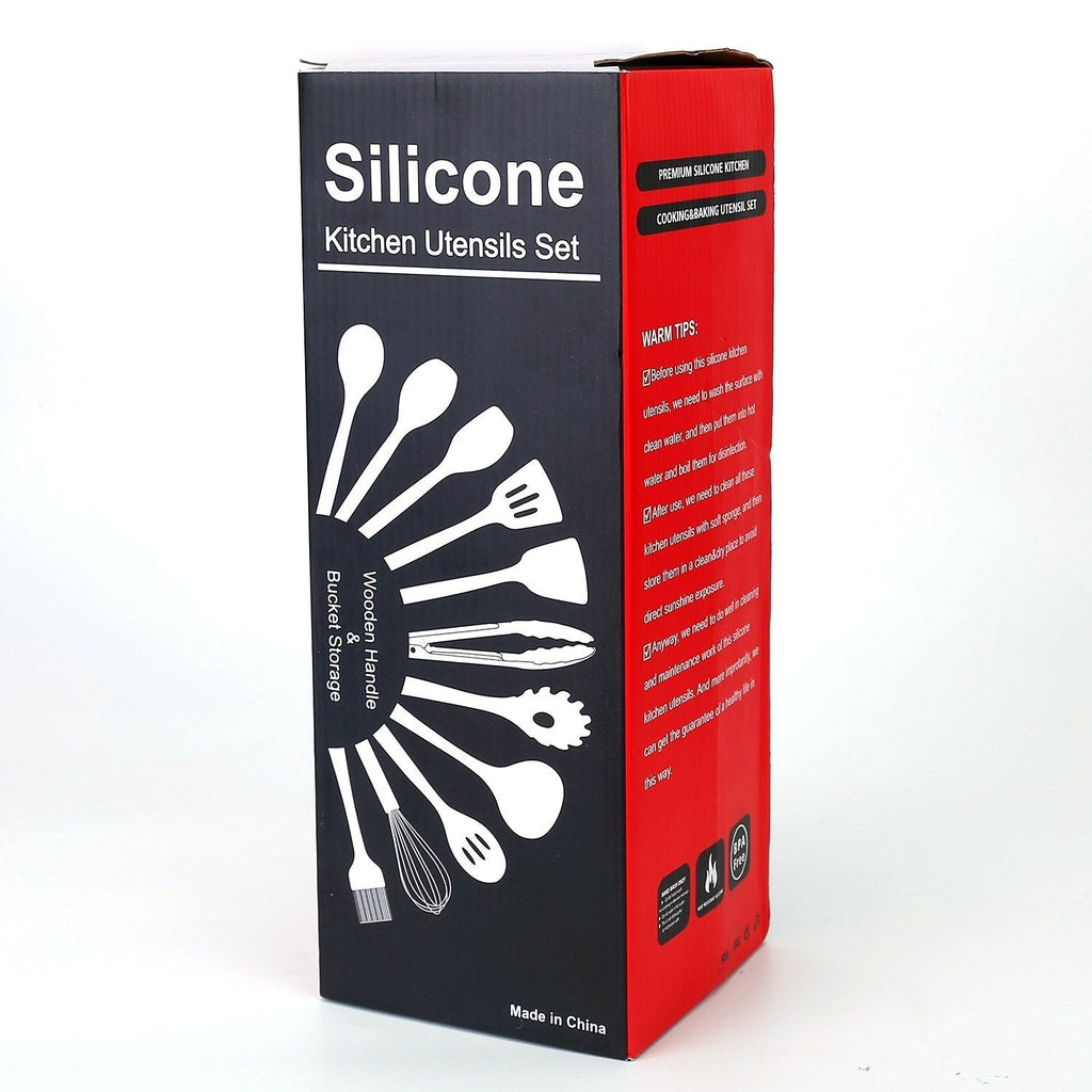 11-Piece: Silicone Cookware Set