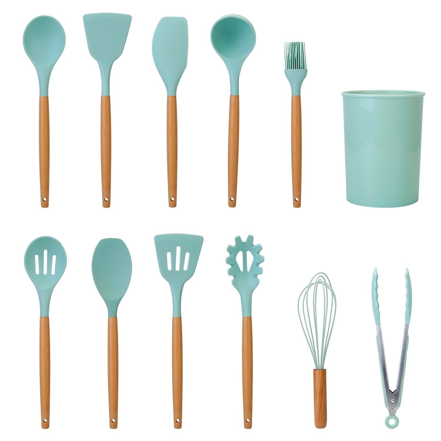 11-Piece: Silicone Cookware Set