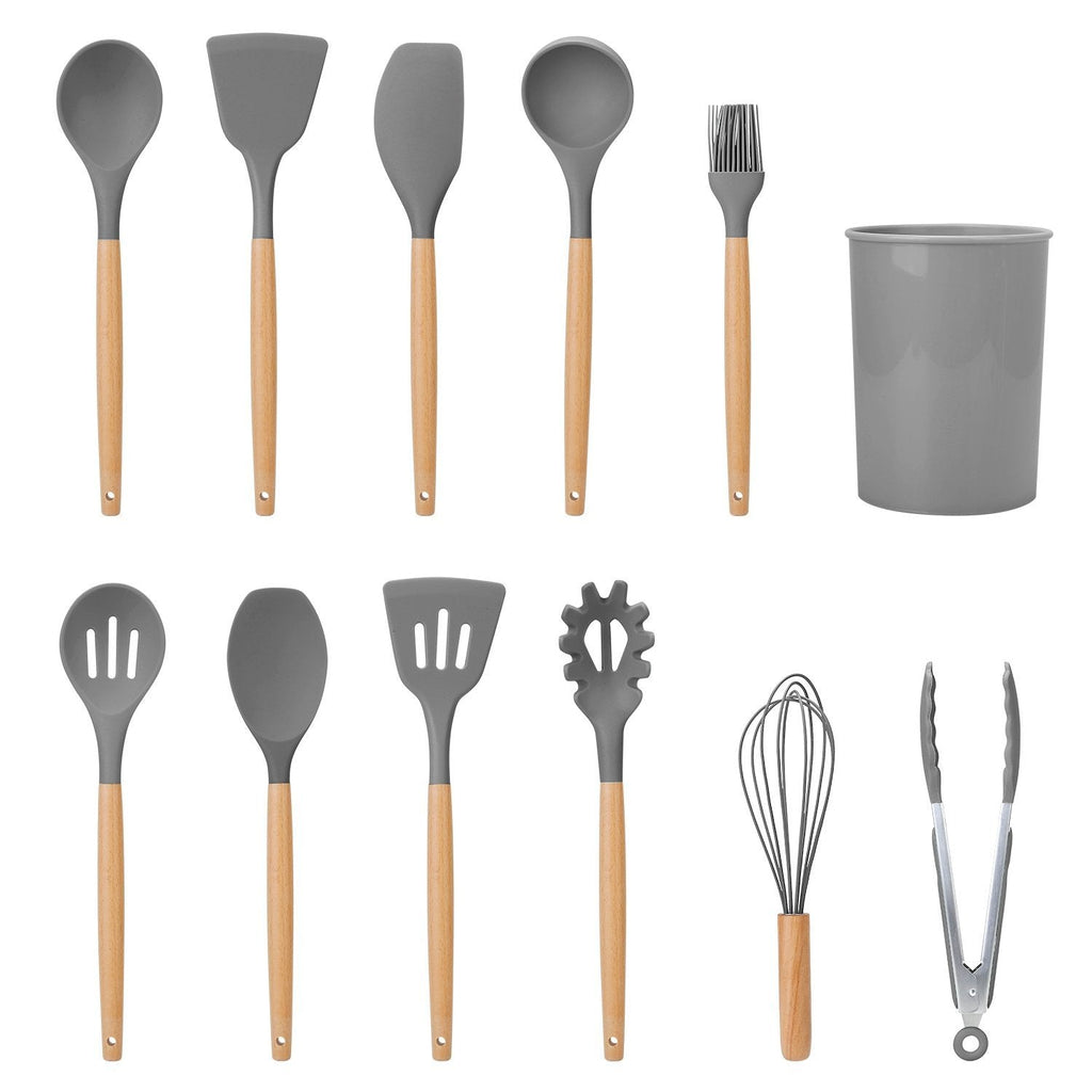 11-Piece: Silicone Cookware Set