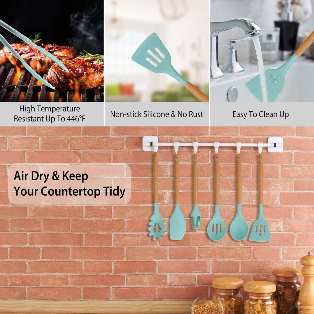 11-Piece: Silicone Cookware Set