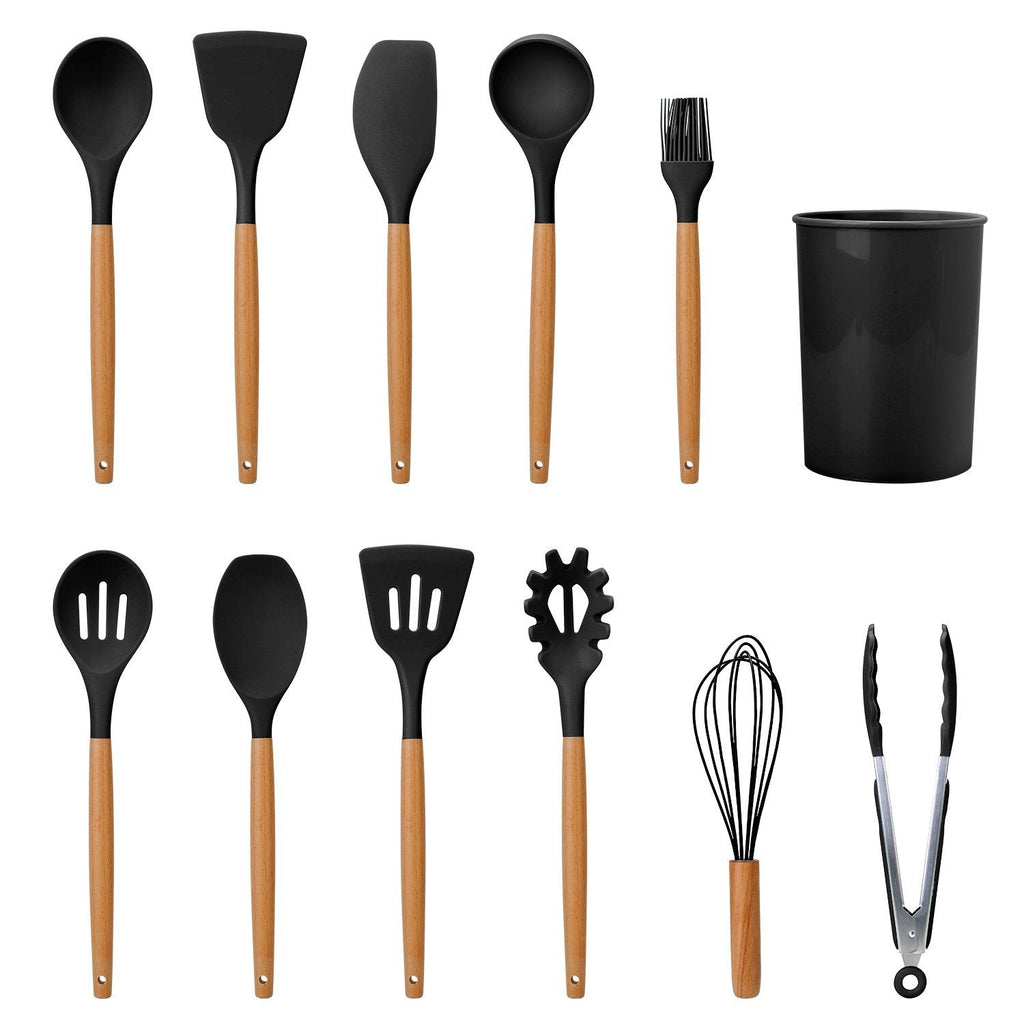 11-Piece: Silicone Cookware Set