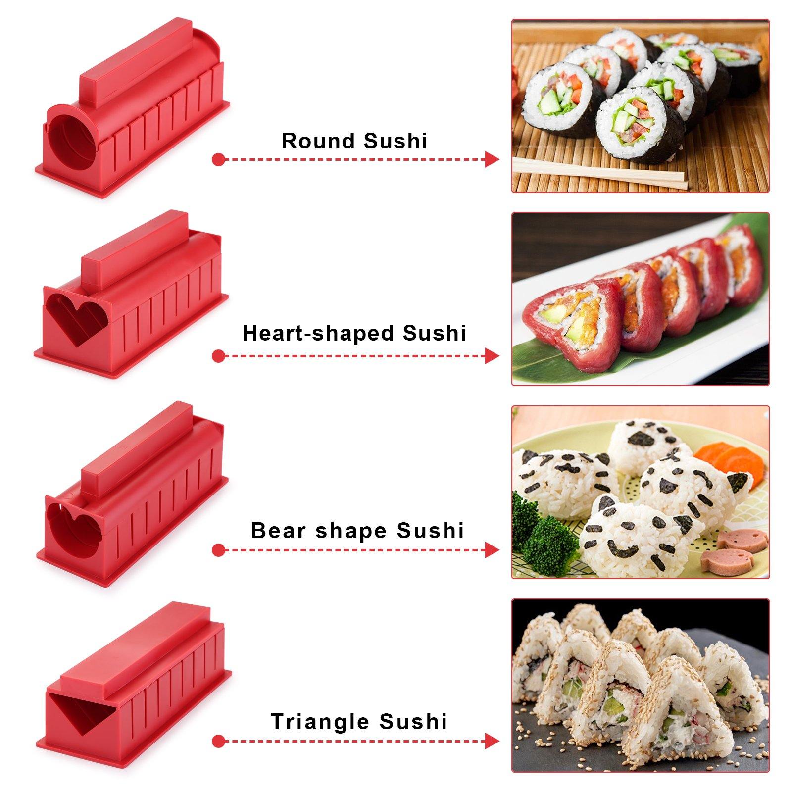 11-piece: Sushi Maker Set Sushi Rolls with high-quality Sushi Knife