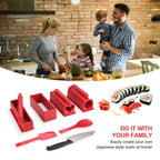 11-piece: Sushi Maker Set Sushi Rolls with high-quality Sushi Knife