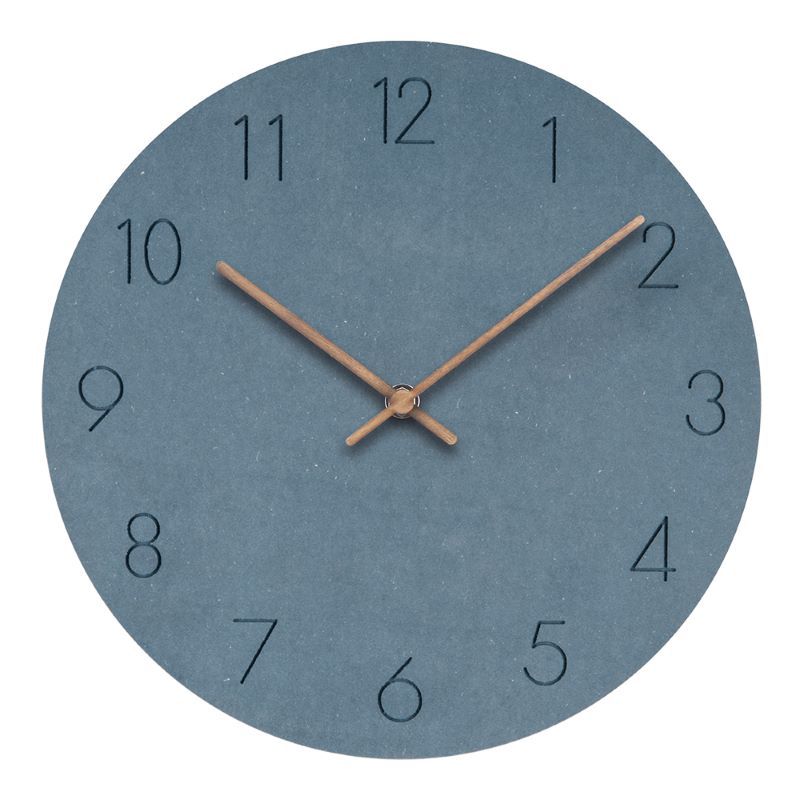 Minimalistic Nordic Wall Decoration - Quiet Clock 29 cm