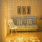 LED curtain light for outdoors – Waterproof fairy lights for garden, balcony, and terrace